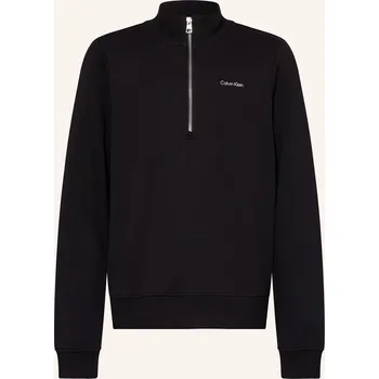 Pánské oblečení Calvin Klein Mikinový Troyer, černá