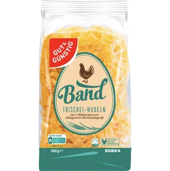 G&G Bandnudeln široké nudle z čerstvých vajec 500g