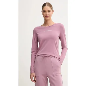 Pánská móda Tričko s dlouhým rukávem EA7 Emporio Armani AF12115.7W000531 růžová 34X, vel. XS
