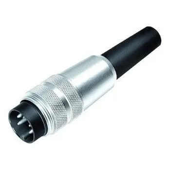 Síťový konektor Binder 09 0313 23 05 Kabelový konektor M16, kontakty: 5 (05-a), 3,0-6,0 mm, nestíněný, pájený, IP40, velikost série 250