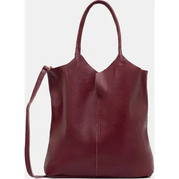 Kabelka Kožená kabelka Answear.LAB 916.hak burgundské 83Y, vel. ONE SIZE