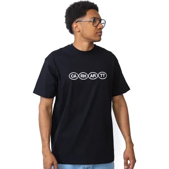 Pánské tričko Tričko Carhartt WIP Bumper Black White - L