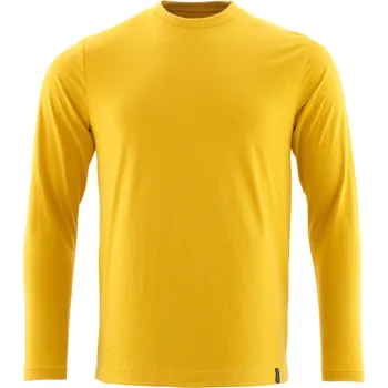 Pánské tričko MASCOT® Triko s dlouhým rukávem Kari žlutá Velikost: 2XL