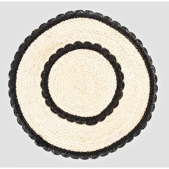 prostírání Prostírání | MAIZO | s černým vzorem | 38 cm | 742187