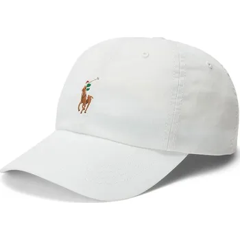 Kšiltovka Bavlněná baseballová čepice Polo Ralph Lauren CLS SPRT 211954881 bílá 00X, vel. ONE SIZE