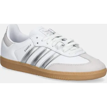 Dámská obuv Kožené tenisky adidas Originals Samba OG JI2725 bílá 00X, EUR 43 1/3