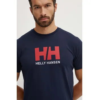 Pánské tričko Tričko Helly Hansen HH LOGO T-SHIRT 33979 námořnická modř 59X, vel. S