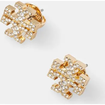 Náušnice Náušnice Tory Burch Kira Pave Stud 158535.783 zlatá GLD, vel. ONE SIZE