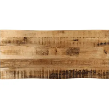 Konferenční stolek vidaXL Stolní deska 100 x 40 x 2,5 cm živá hrana mangovníkové dřevo [370660] Barva: Hrubé mangovníkové dřevo (přírodní)