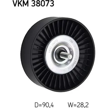 Vratna/vodici kladka, klinovy zebrovy remen, VKM 38073