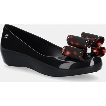 Dámské baleríny Baleríny Melissa MELISSA ULTRAGIRL CLASSIC BOW AD černá barva, M 35965.BC917 M.35965.BC917 99X, EUR 35/36