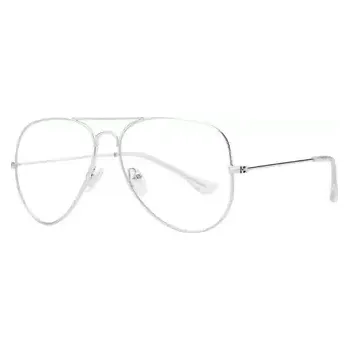 Sluneční brýle VeyRey Brýle k počítači pilotky Bryant stříbrná