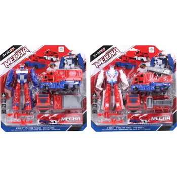 Dřevěná hračka Wiky Vehicles Autoroboti 2 ks