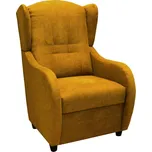 FN Relaxační křeslo ušák René Aston 8 mustard