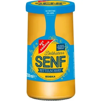 Hořčice G&G Delikátní hořčice, jemně pálivá 250ml