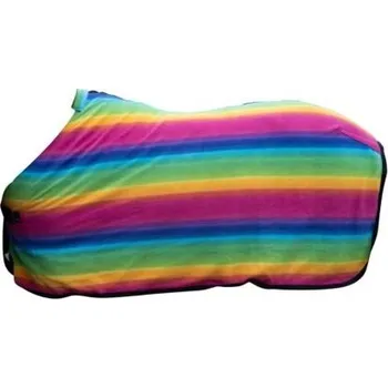 Deka pro koně HKM Deka odpocovací Shetty Rainbow HKM, stripes Délka zad: 100 cm