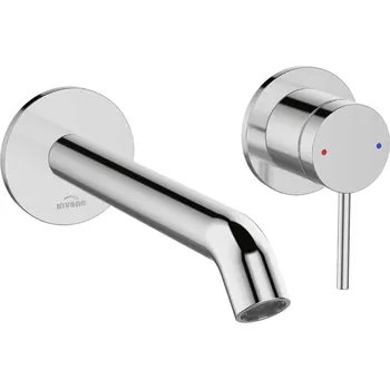 Vodovodní baterie Invena Kalitea umyvadlová baterie pod omítku chrom BP-72-U01