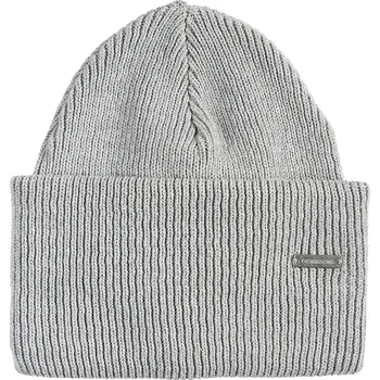 Čepice Bavlněná čepice Didriksons RIVER šedá barva, 505756 09X, vel. ONE SIZE