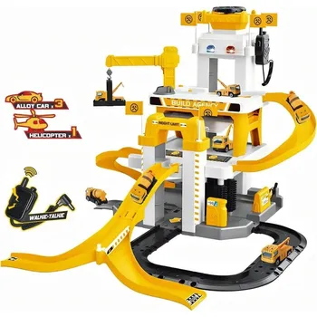 autíčko Bavytoy Garáž s jeřábem BV0541