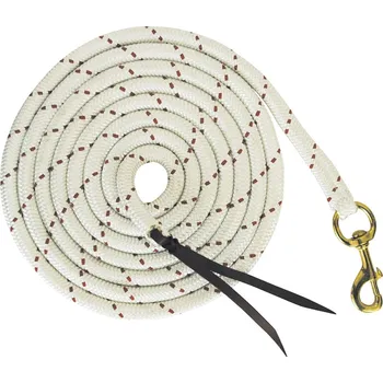 Vodítko pro psa Vodítko z pevného materiálu AmaHorse 4.25m, bílá