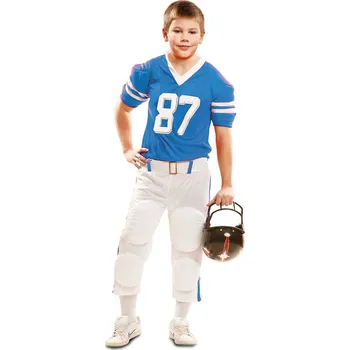 Karnevalový kostým My Other Me Dětský kostým Hráč ragby modrýPro věk (roků) 10-12 331017