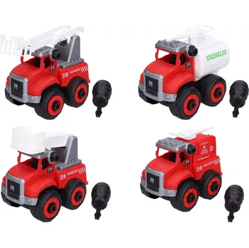 autíčko Wiky Vehicles Auto hasičské šroubovací 14,5 cm assort