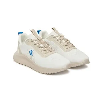 Pánské tenisky Sneakersy Calvin Klein Jeans Eva Runner Mix Ny YM0YM01387 Bílá 46