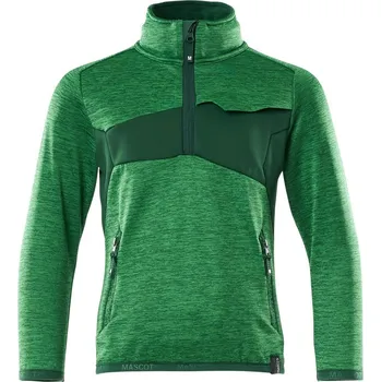 Chlapecká mikina MASCOT® Fleecová mikina pro děti Travnatě zelená/Zelená Velikost: 104