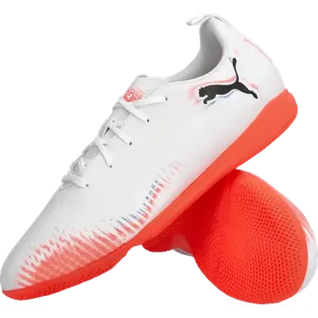 Pánská sálová obuv Dětské sálové kopačky Puma Future 8 Play IN bílé