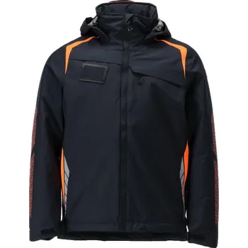 pracovní bunda MASCOT® Zimní bunda Černá modrá/hi-vis oranžová Velikost: 3XL