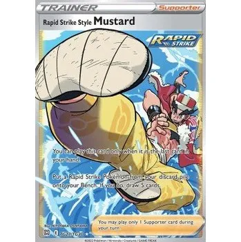 Karetní hra Pokémon TG27/TG30 Rapid Strike Style Mustard - Brilliant Stars Trainer Gallery