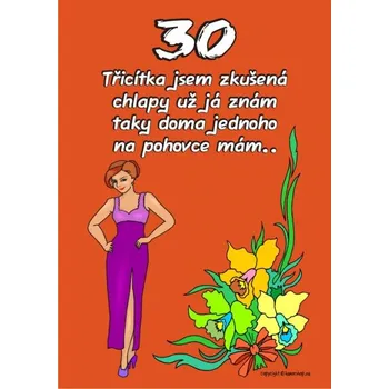 Žertovný předmět Certifikát 30 pro ženu 327847