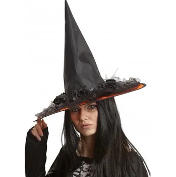 Karnevalový kostým Klobouk Čarodějnice s kytkami My Other Me
