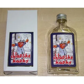 Placatka Skleněná placačka Chlapské kapky 327947