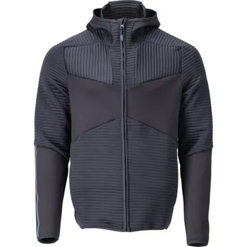 Pánská mikina MASCOT® Fleecová mikina s kapucí a zipem Černá modrá Velikost: 4XL