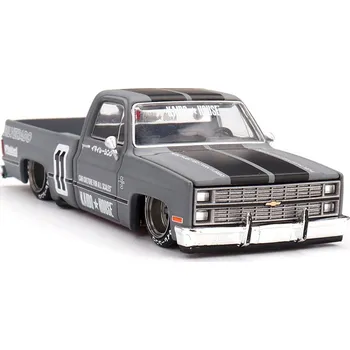 autíčko Chevrolet Silverado KAIDO V2 1:64 - MiniGT / Kaido Works Chevrolet Silverado - kovový model auta
