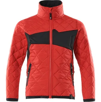 Chlapecká bunda MASCOT® Termo bunda pro děti Dopravní červená/černá Velikost: 128