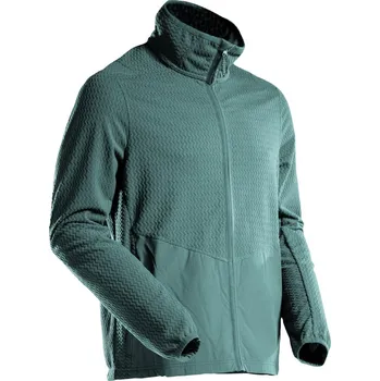 Pánská mikina MASCOT® Mikrofleecová mikina na zip Světlá lesní zelená Velikost: 3XL