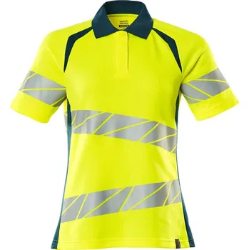 Pánské tričko MASCOT® Polokošile Hi-vis žlutá/tmavě petrolejová Velikost: XS