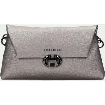 Módní doplněk Kabelka Hispanitas BI254157 stříbrná klopnová Velikost: Univerzální