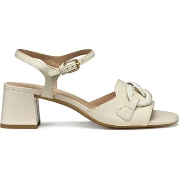 Dámské sandále Kožené sandály Geox D NEW ERAKLIA 50 T béžová barva, D55YQC 000TU C1122 D55YQC.000TU.C1122 01X, EUR 39