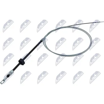 Lanko parkovací brzdy Tažné lanko, parkovací brzda, HLR-ME-006