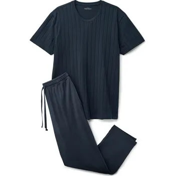 Dámské noční prádlo 712589 - Tchibo - Pyžamová souprava - pro muže - vel. S 44/46 - barva: modrá