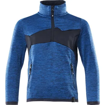 Pánská mikina MASCOT® Fleecová mikina pro děti Azurově modrá/černomodrá Velikost: 152