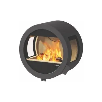 Krbová kamna Nordpeis Me Wand standard s bočním prosklením