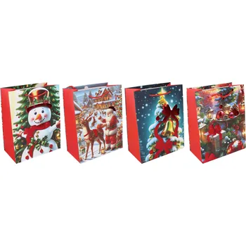 Dárková taška Dárková taška L 32x41,5x12 cm VÁNOCE