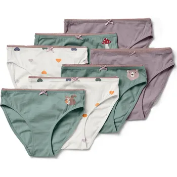 Dívčí spodní prádlo 706670 - Tchibo - Dívčí kalhotky - pro dívky - vel. 98/104 - barva: bílá/s potiskem