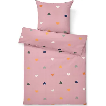 Povlečení 713645 - Tchibo - Dětské povlečení renforcé - barva: růžová