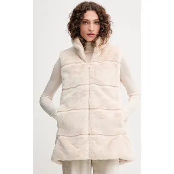 Dámská vesta Vesta Save The Duck NIVES D82493W.FURY21 béžová 02X, vel. XL