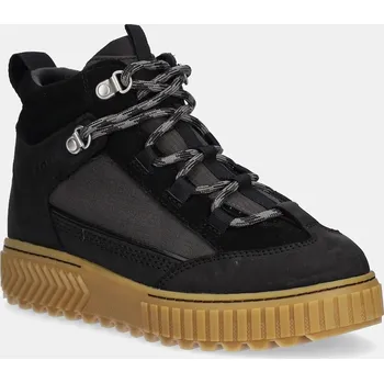 Dámské kozačky Nízké kozačky Sorel ONA AVE PEAK BOOT WP dámské, černá barva, na plochém podpatku, lehce zateplené, 2138441010 99X, EUR 42